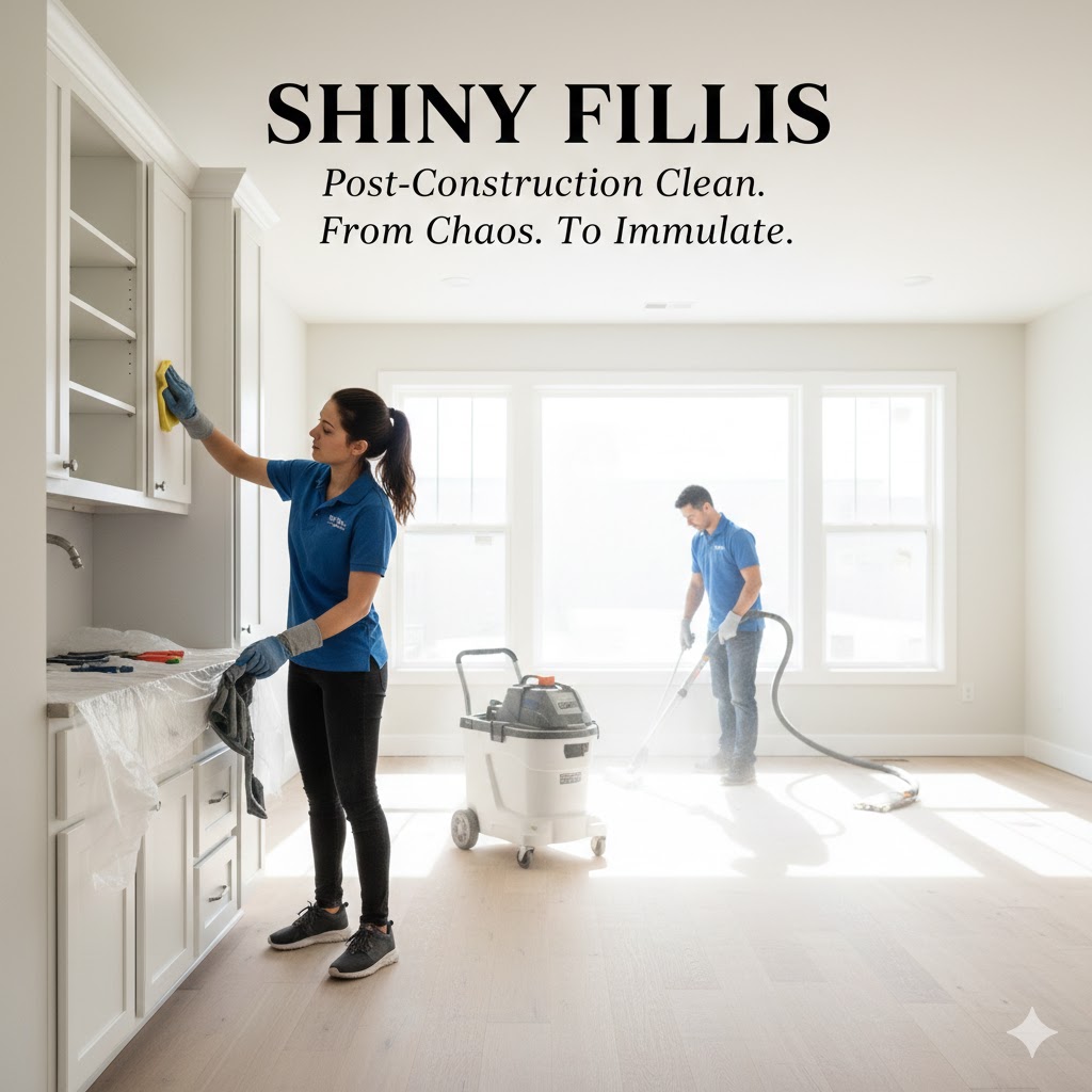 shiny fillis Post-construction cleaning img